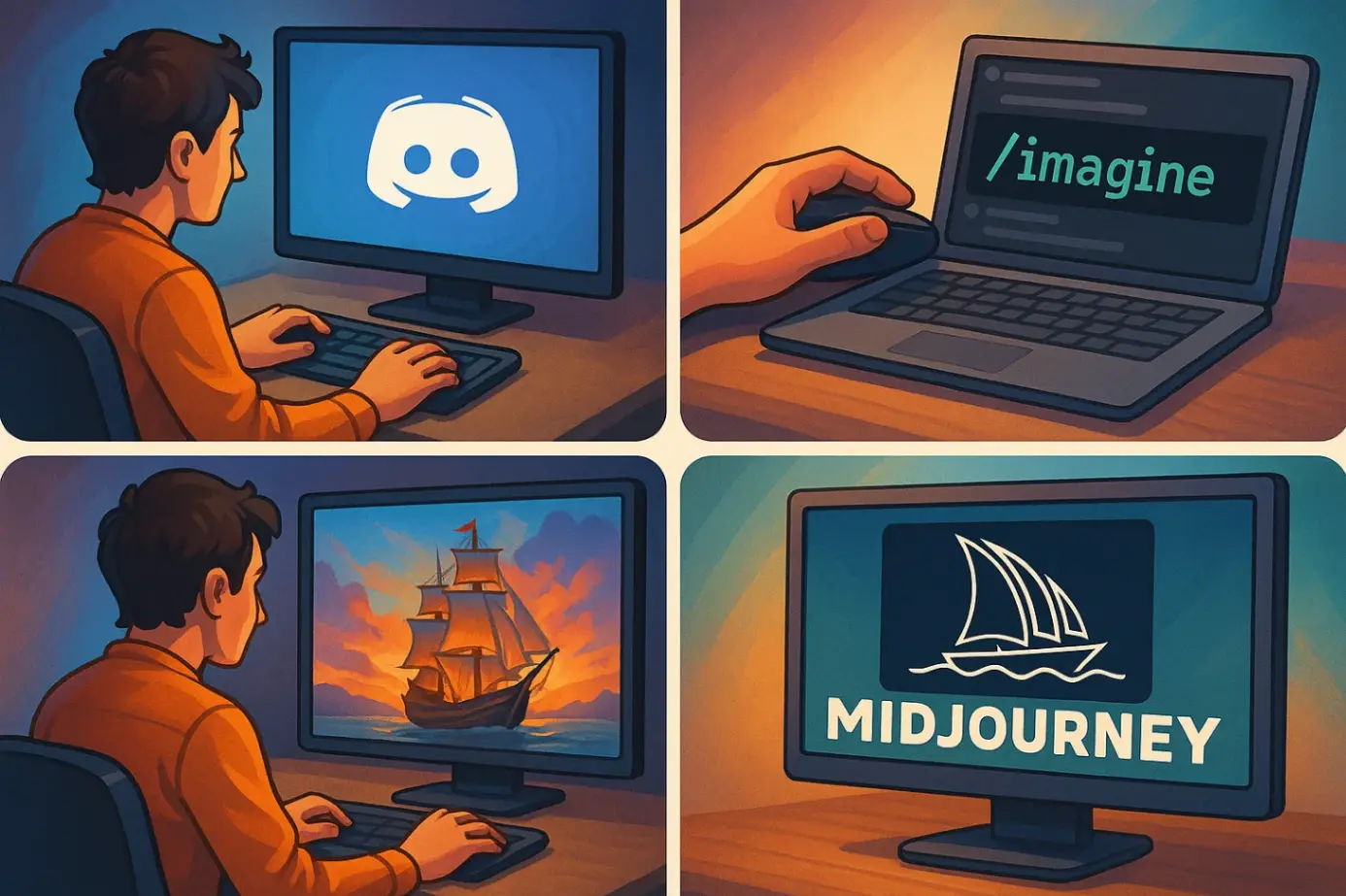 Полное руководство по Midjourney: шаг за шагом для новичков
